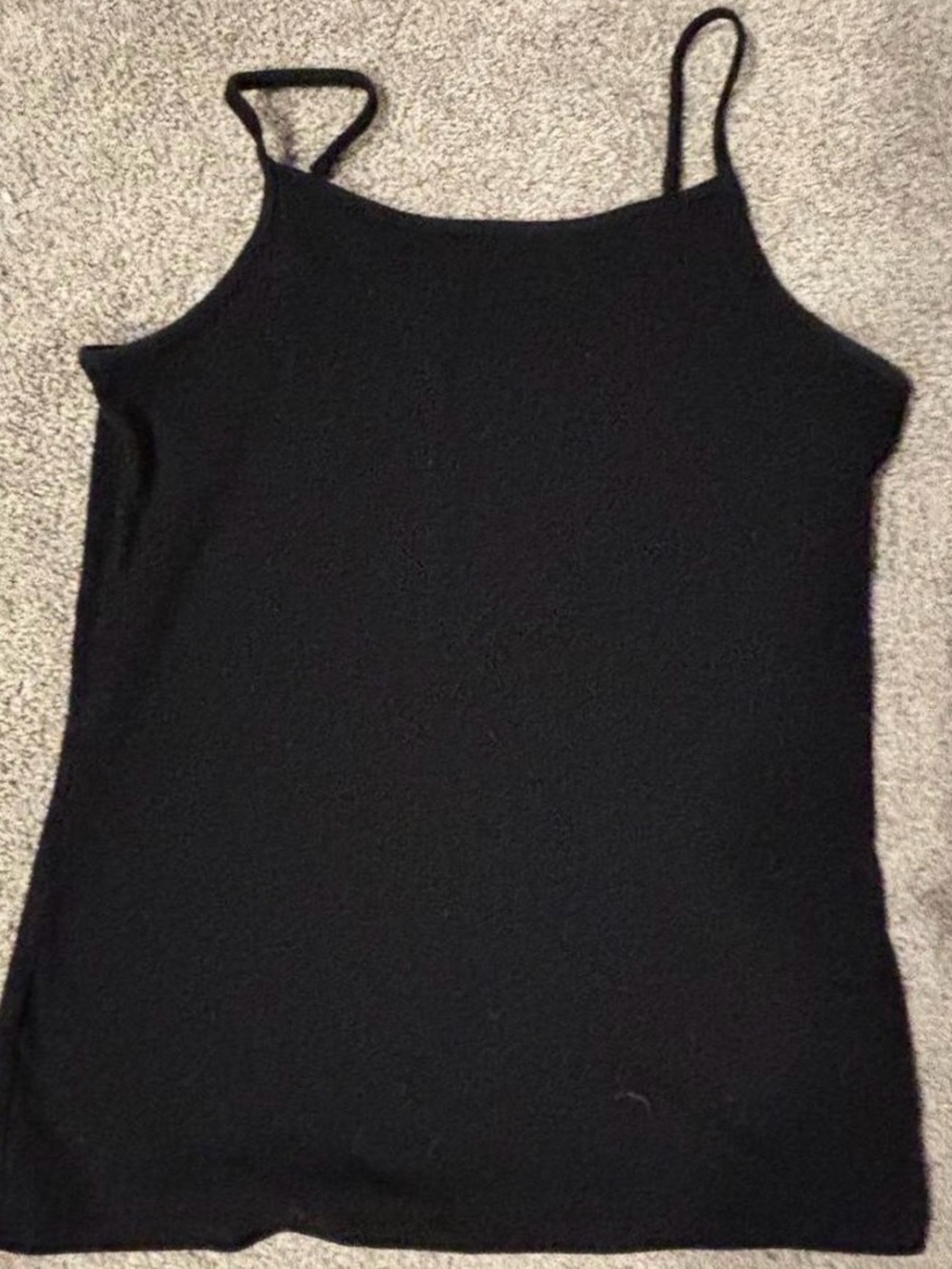 Old Navy Black Spaghetti Strap Tank Top